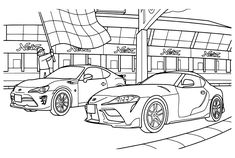 Toyota coloring pages ideas coloring pages toyota coloring pages for kids