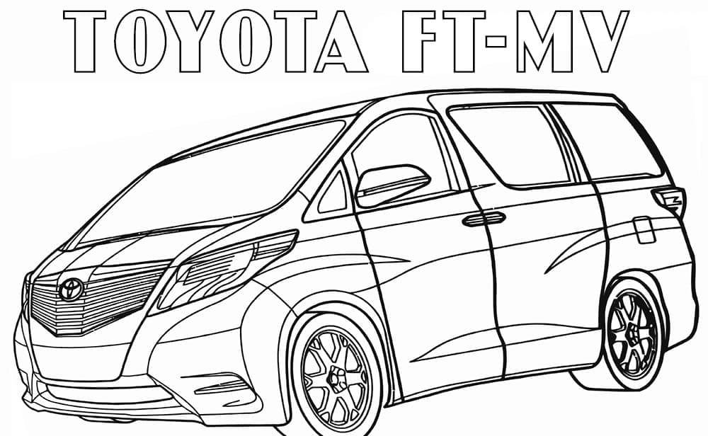 Toyota coloring pages printable coloring pages for kids