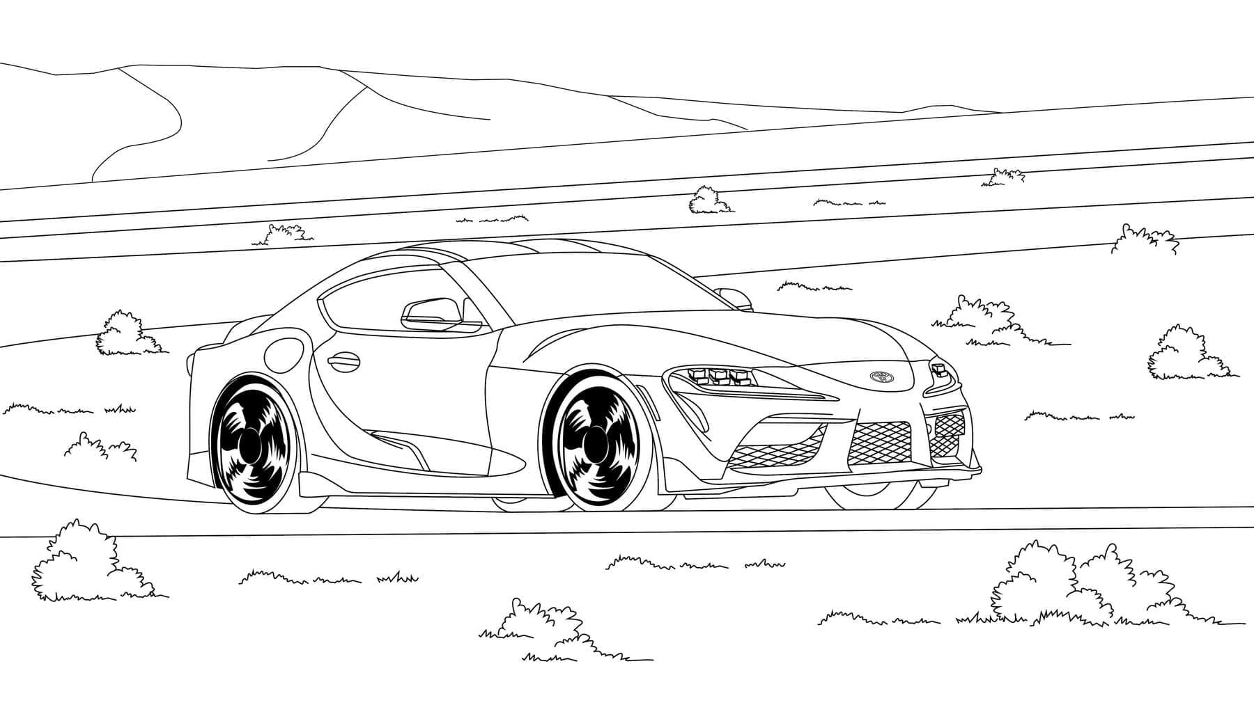 Toyota loring pages printable loring pages for kids cars loring pages loring pages prius hybrid