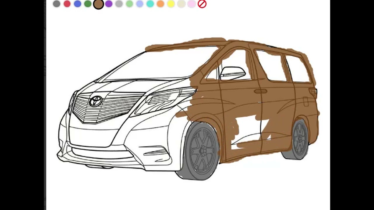 Toyota coloring book