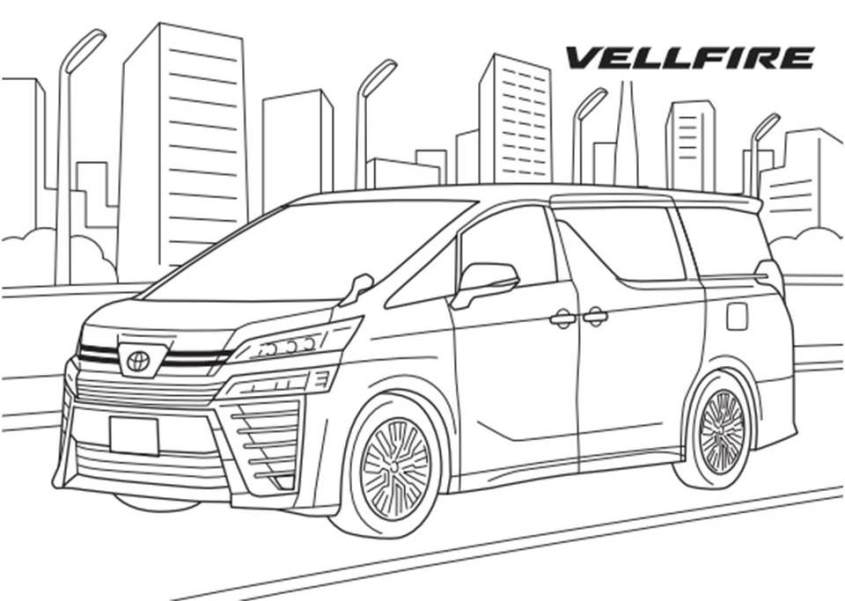Toyota motor corp on x stayhome can be more fun by spending time together with your loved ones coloring toyota cars once you are done feel free to share and mention or