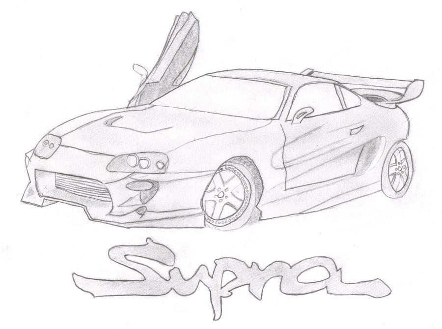 Toyota supra mk iv by csteinmetz on