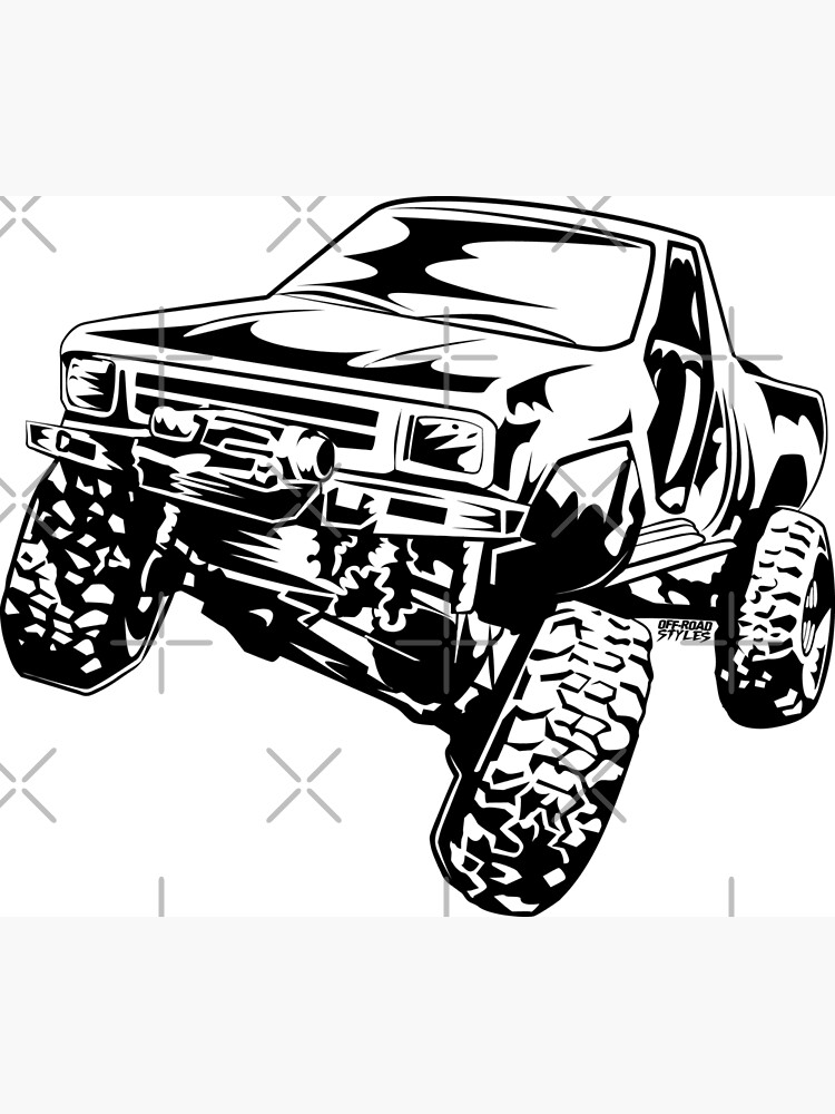 Truck rock crawler taa photographic print for sale by offroadstyles