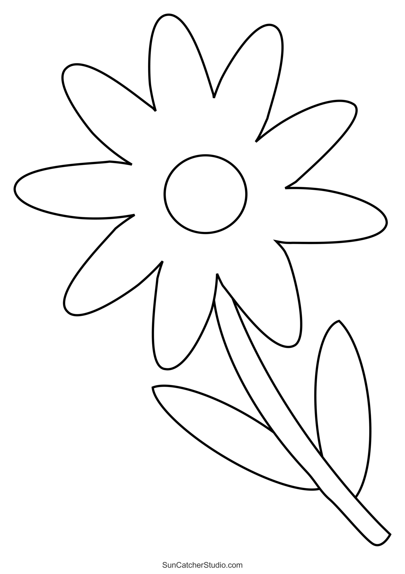 Flower templates patterns svg files printable stencils â diy projects patterns monograms designs templates