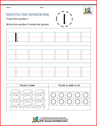 Kindergarten printable worksheets