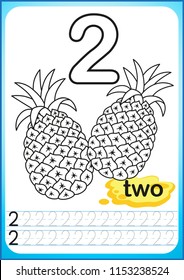 Number worksheets images stock photos d objects vectors