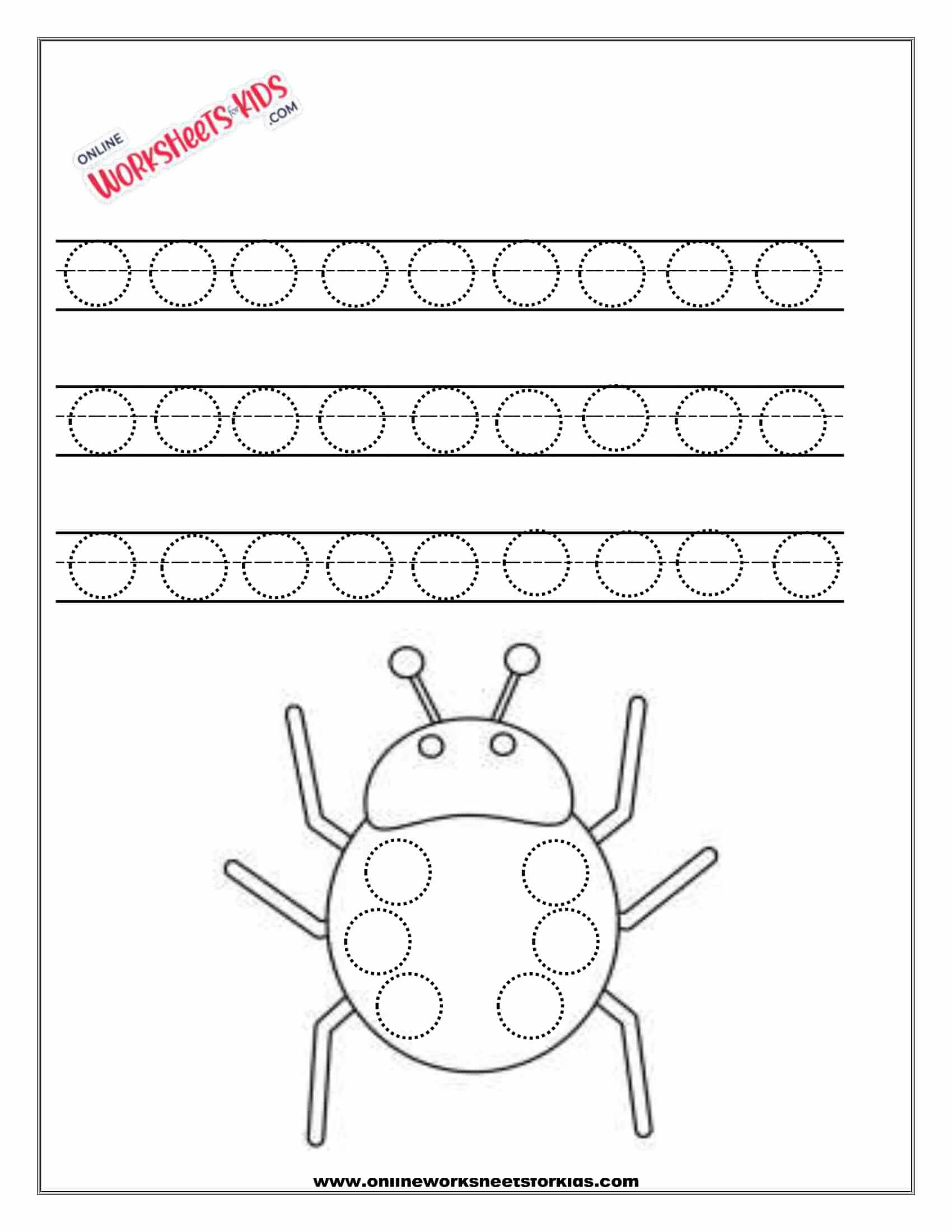 Shape tracing circle
