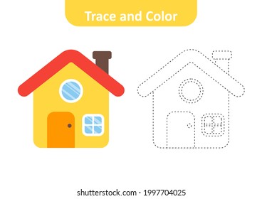 Trace house kids images stock photos d objects vectors