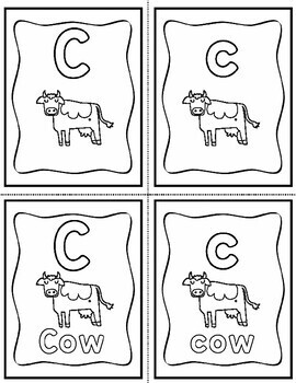 Letter c alphabet pack