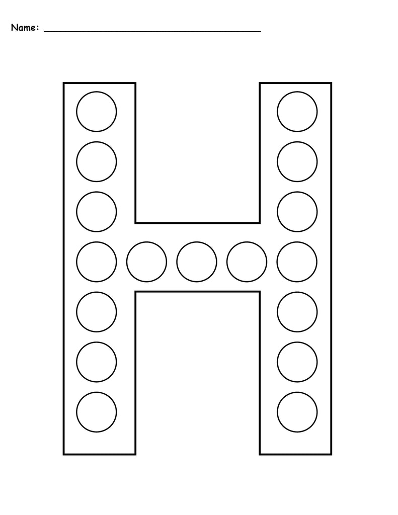 Letter h do