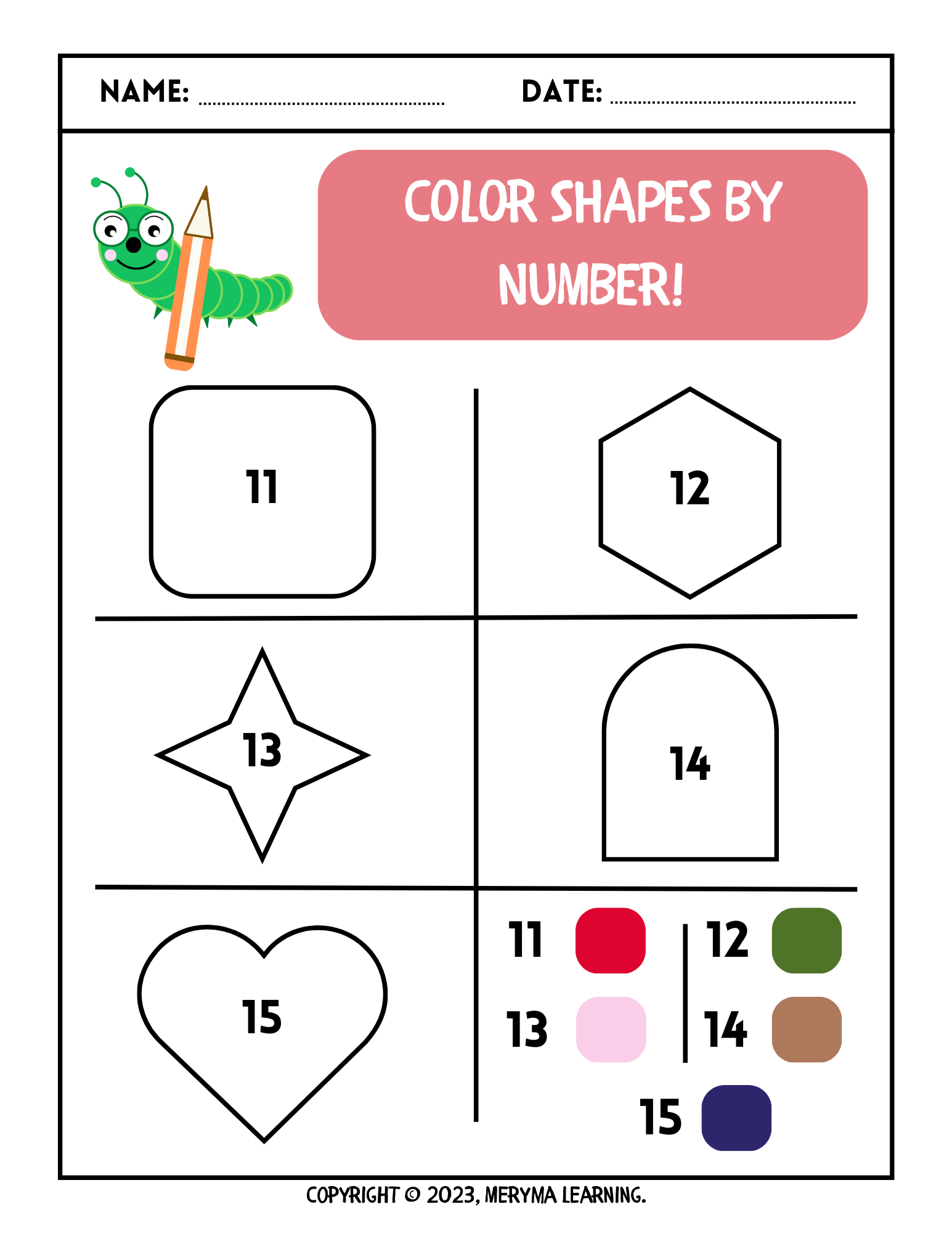 Numbers recognition