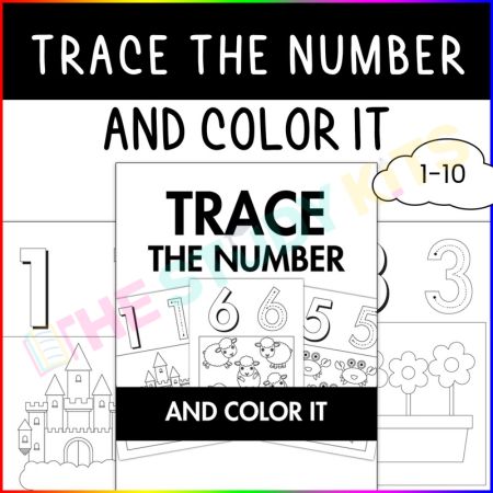 Learning numbers worksheet
