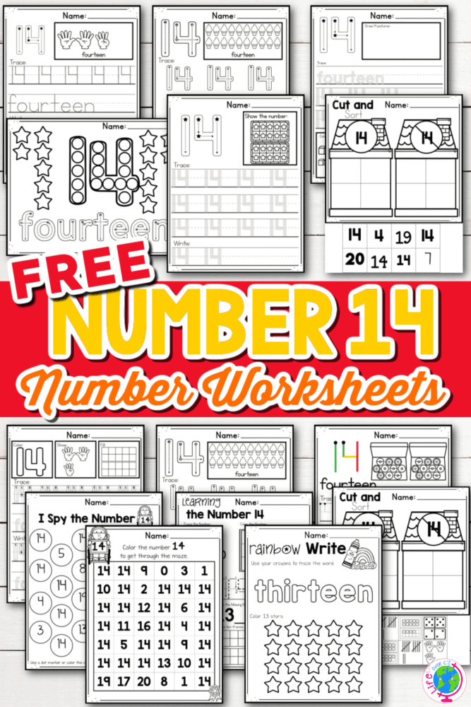 Free printable number worksheets for tracing and number recognition