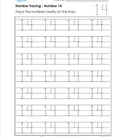 Number tracing