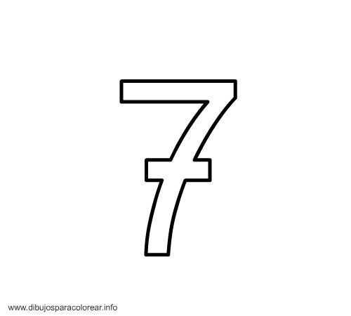 Number seven coloring and tracing worksheets crafts and worksheets for preschooltoddler and kindergarten