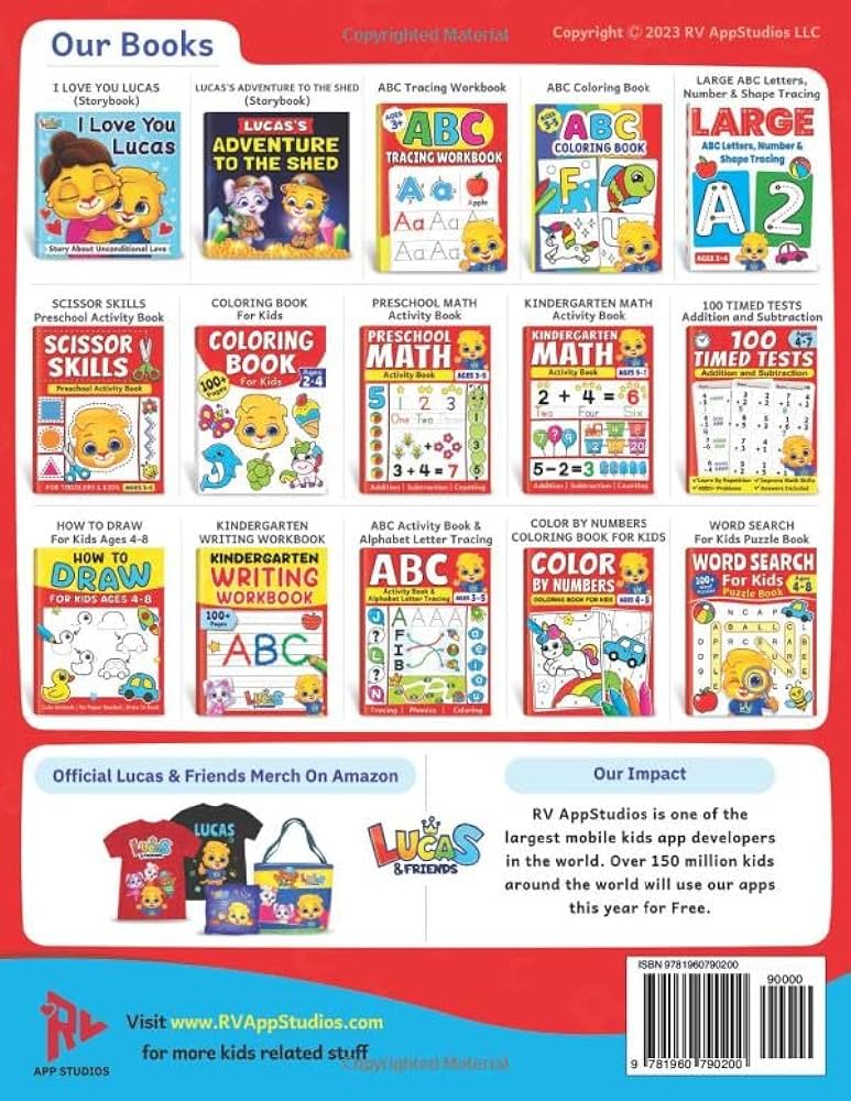 Number tracing workbook color count trace numbers for toddlers preschool and kindergarten kids ages