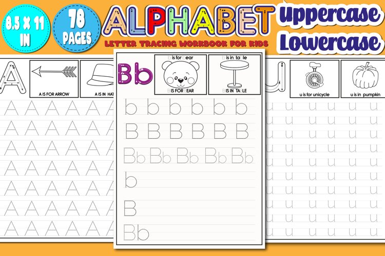 Alphabet handwriting a