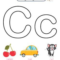 Letter c reading writing and activity worksheets