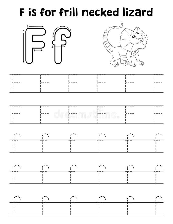 Animal alphabet f coloring page stock illustrations â animal alphabet f coloring page stock illustrations vectors clipart