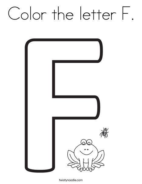 Color the letter f coloring page letter f lettering letter a coloring pages