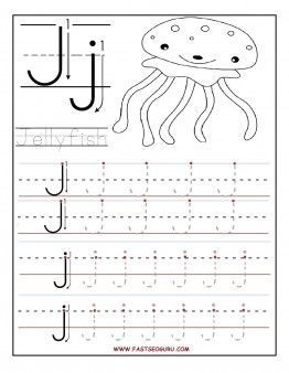 Tracing letters a