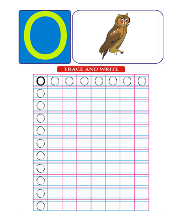Printable capital letter o coloring worksheets free online coloring pages