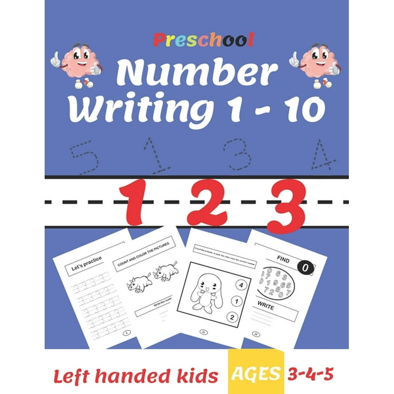 Preschool number writing