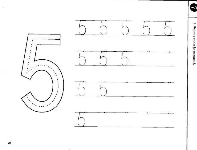 Number five coloring and tracing worksheets crafts and worksheets for preschooltoddler and kindergarten