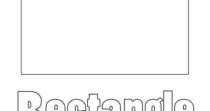 Rectangle coloring pages for preschoolers coloring pages free coloring pages tracing worksheets preschool