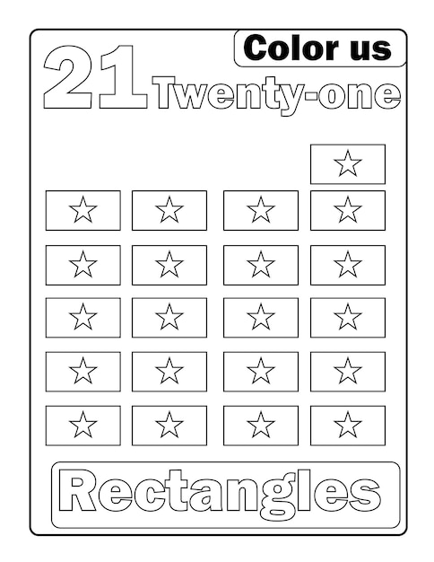 Premium vector number tracing and counting coloring pages with cute designs