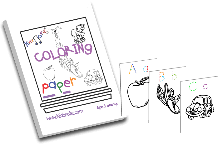 Digital and printable coloring worksheets with traceable color coded alphabet letters by