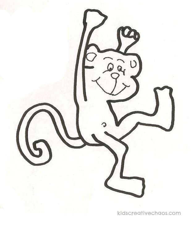 Trace cute animals to learn to draw or use as free printable coloring sheet