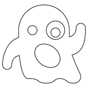 Ghost coloring pages free coloring pages