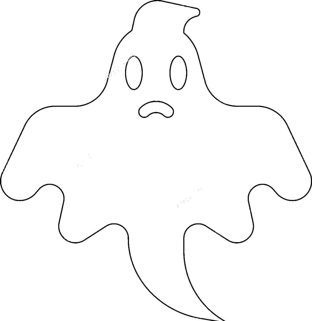 Ghost coloring pages free printable coloring pages