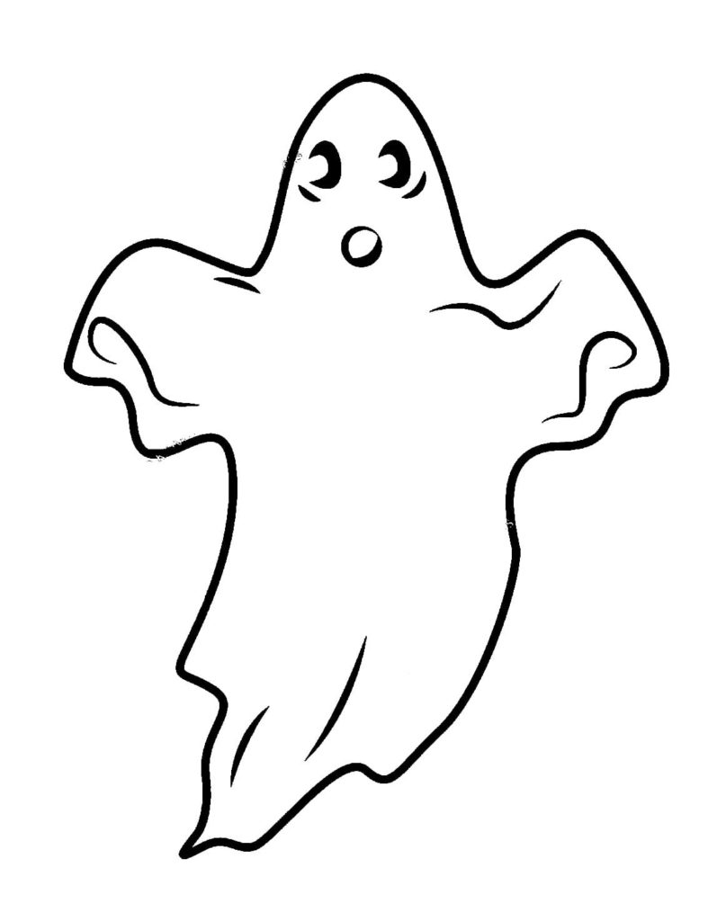 Ghost coloring pages free printable coloring pages