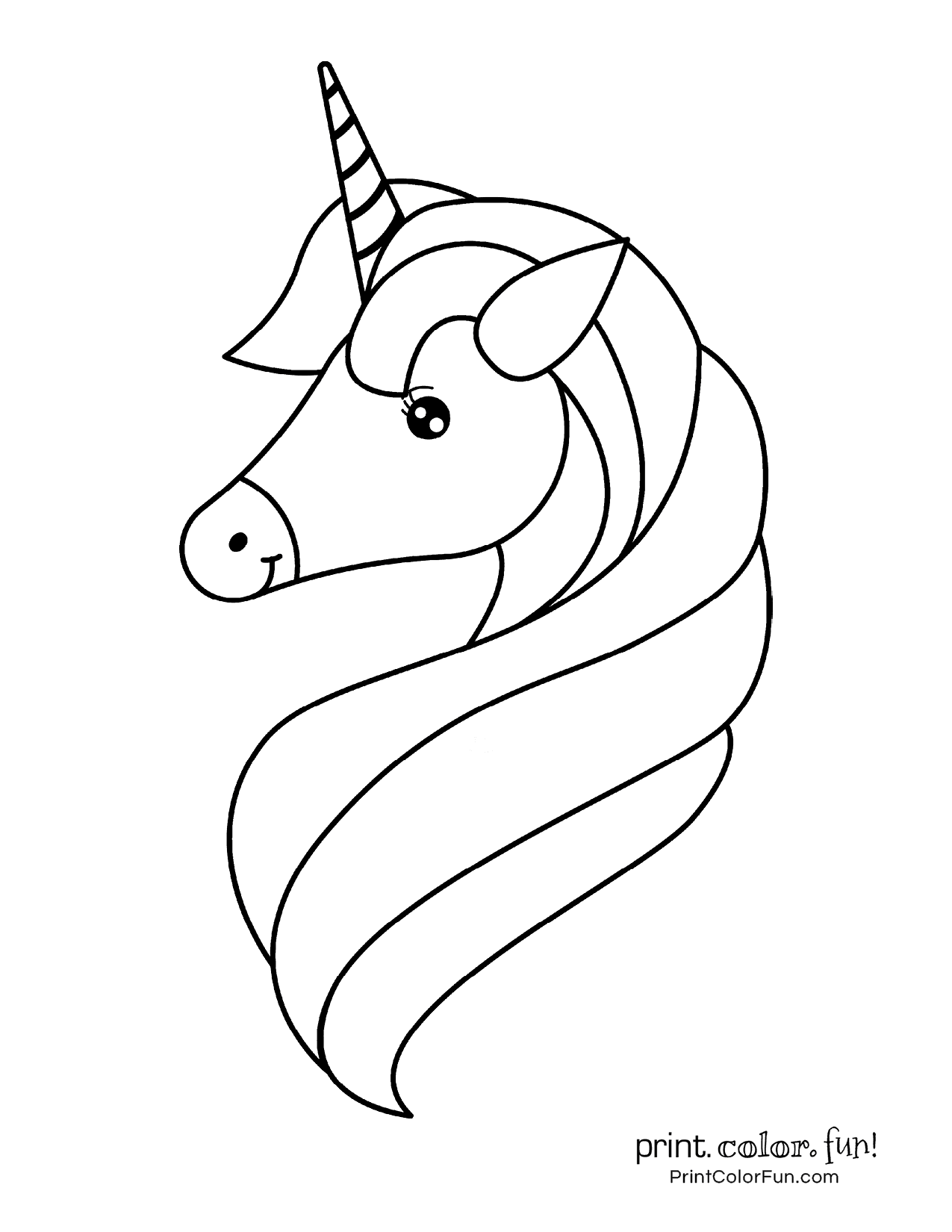 Magical unicorn coloring pages the ultimate free printable collection at print color funcoâ unicorn coloring pages coloring pages heart coloring pages