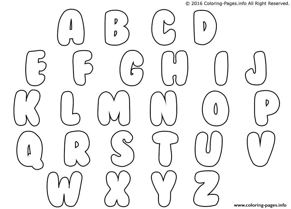 Print bubble letters coloring pages coloriage alphabet maternelle coloriage alphabet alphabet ã imprimer