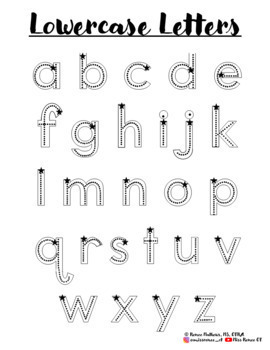 Bubble letternumber tracing worksheets by miss renee ot tpt
