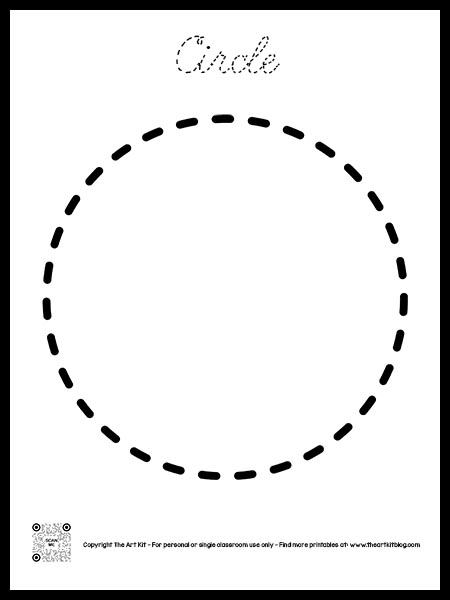 Circle coloring pages cursive font â the art kit