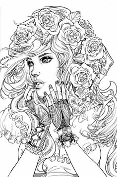 Coloringtracing outlines ideas adult coloring pages coloring book pages colouring pages