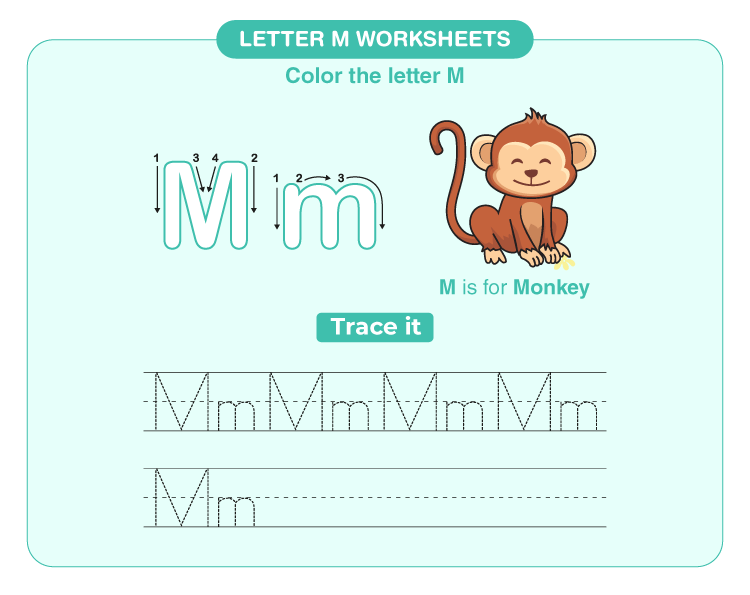 Letter tracing pages download free printables