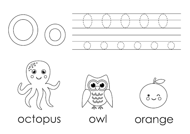 Page trace letter images