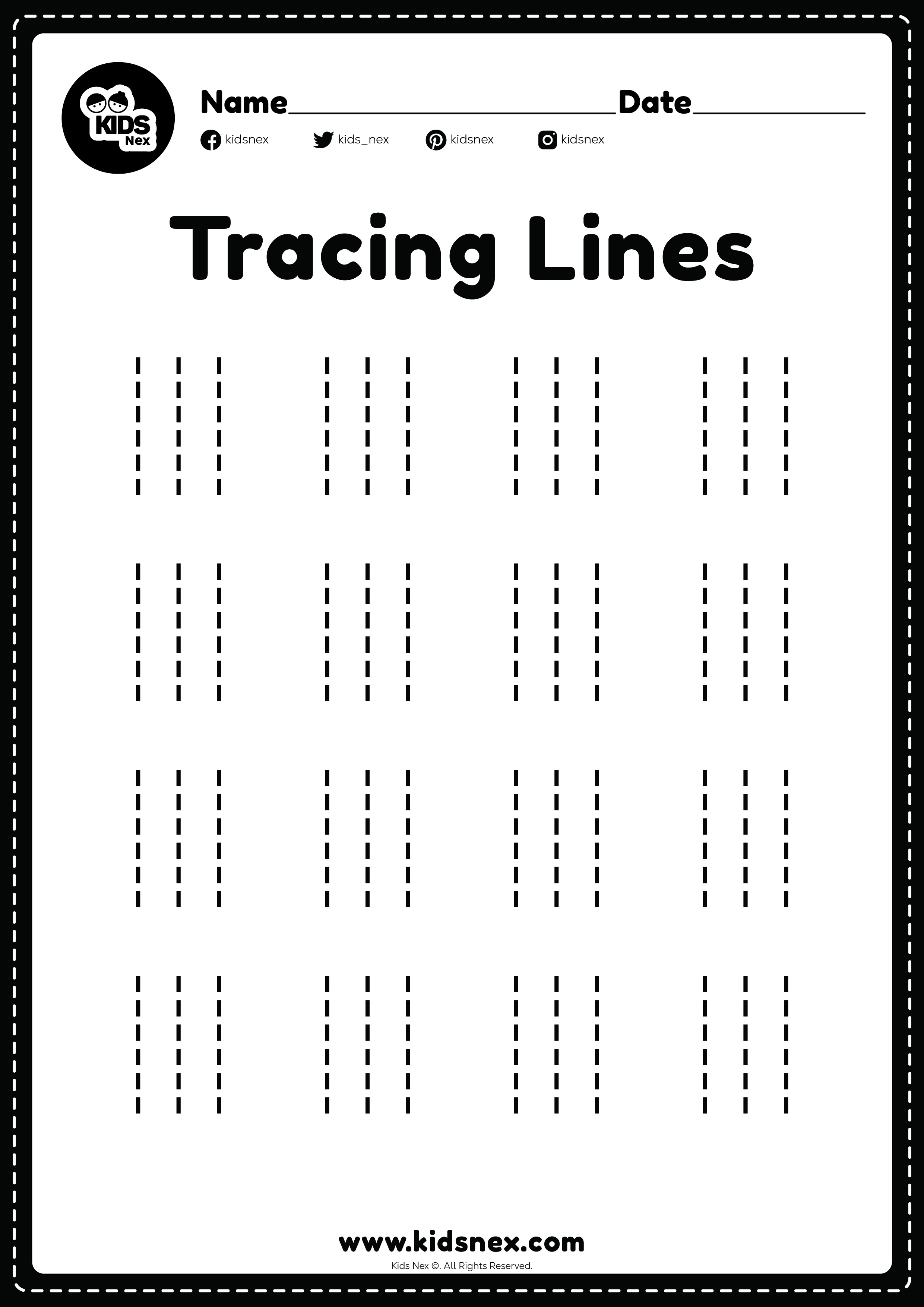 Standing line worksheet