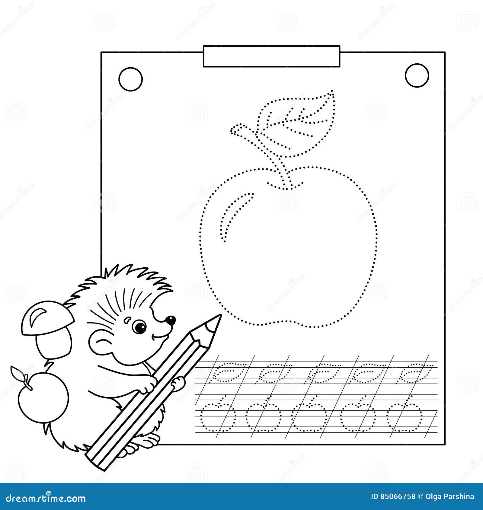 Connect the dots picture and coloring page tracing worksheet puzzle for kids stock vector