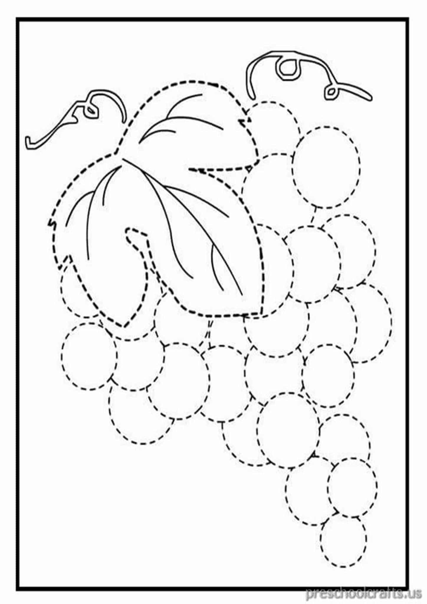 Free and easy to print tracing lines worksheets