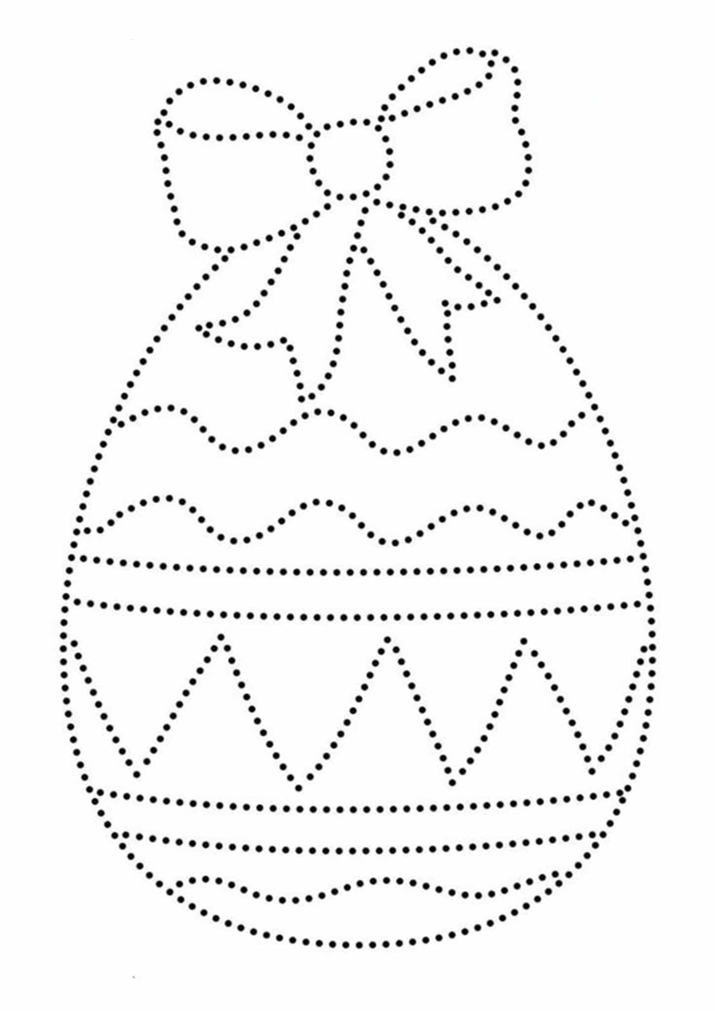 Free and easy to print tracing lines worksheets easter bunny colouring easter preschool easter printables free