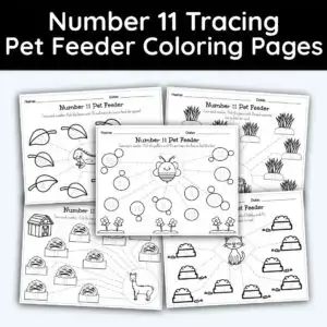 Number tracing worksheets for preschool pdf printables