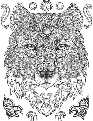 Project coloring sheets in illustrator
