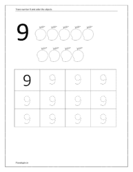 Number worksheet