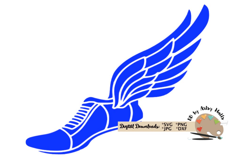 Track shoe svg cut file